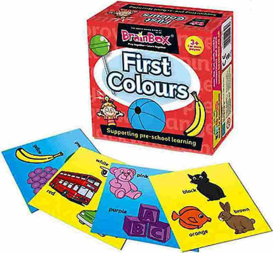 BrainBox First Colours Pre School Εκπαιδευτικό Παιχνίδι Γνώσεων για 3+ Ετών