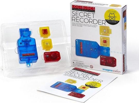 Logiblocs Secret Recorder Kit Εκπαιδευτικό Παιχνίδι Μηχανικής για 5+ Ετών