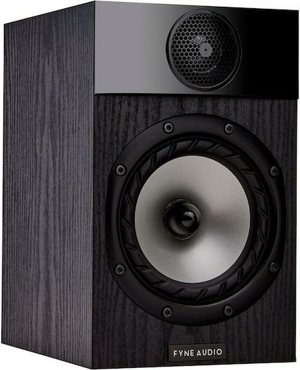 Fyne Audio F300 Ζεύγος Ηχείων Hi-Fi Βιβλιοθήκης 35W 2 Δρόμων Π15.6xΒ21.1xΥ25εκ. Μαύρο