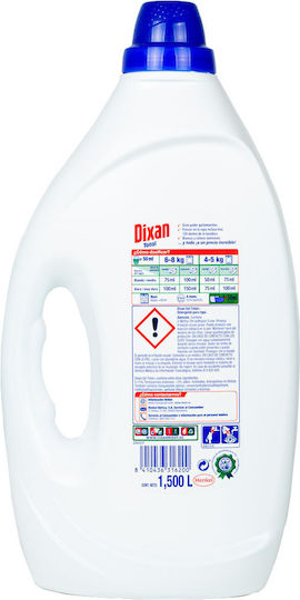 Dixan Total+ Flüssig Waschmittel 1.5lt (30 Messbecher)