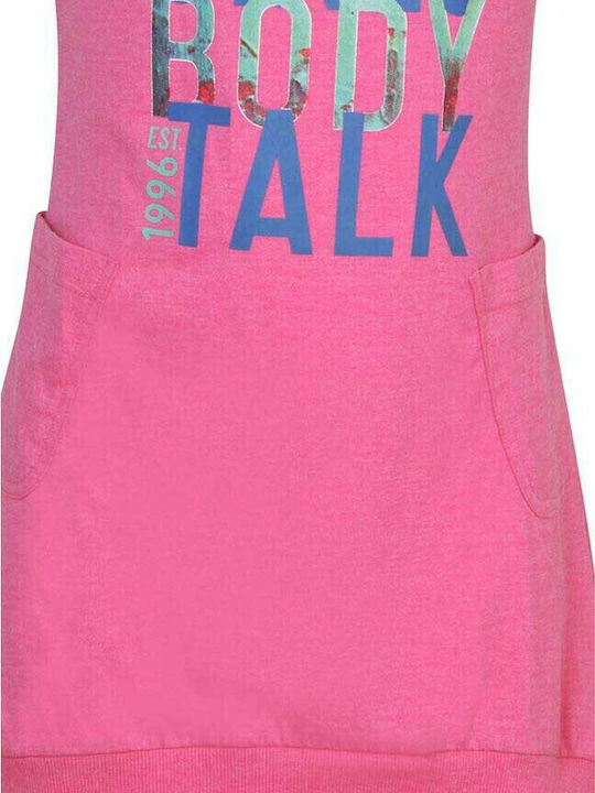 Happy Dress Body Talk Παιδικό Φόρεμα Αμάνικο Φούξια