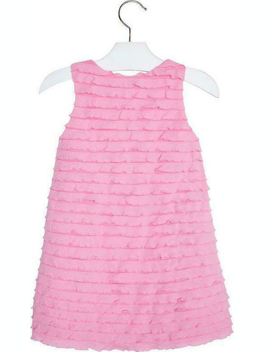 Mayoral Kids Dress Sleeveless Pink