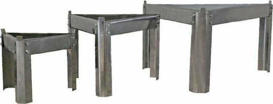 Unimac 693130 Galvanized Container Stand Ø750mm for Containers Φ750