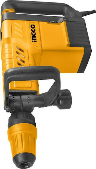 Ingco Κρουστικό Σκαπτικό Πιστολέτο Ρεύματος 1500W με Υποδοχή SDS Max PDB15006