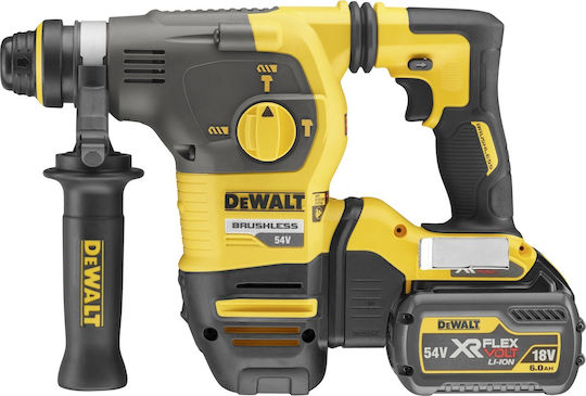 DEWALT DCH323T2 Impact Demolition Hammer Battery Brushless 54V 2x6Ah with Chuck SDS Plus DCH323T2