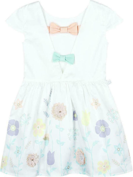 Boboli Kids Dress Sleeveless White