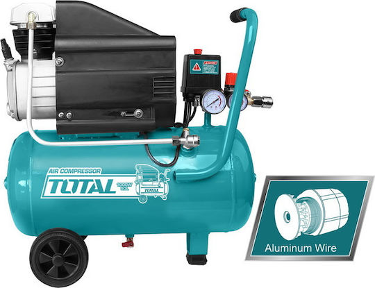 Total Einphasig Luftkompressor 96dB mit Leistung 1.5hp und Lufttank 50Es TC255061E