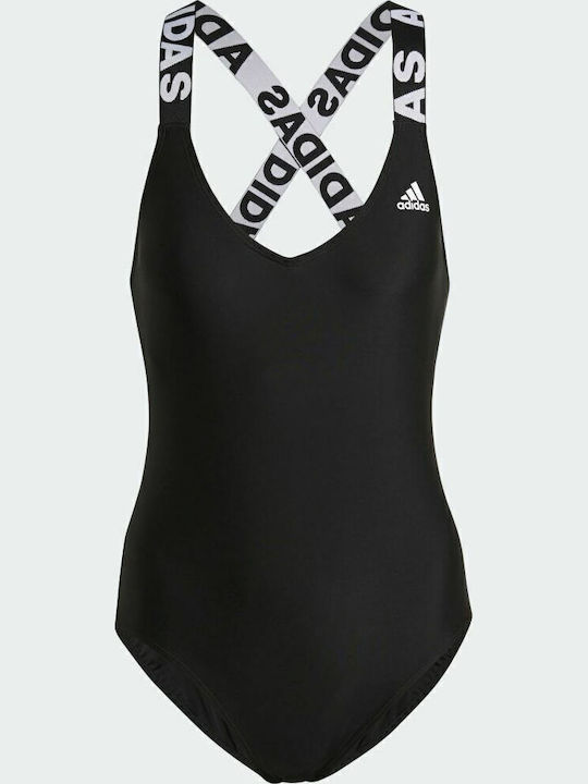 SH3.RO Branded Activewear Swimsuit Black