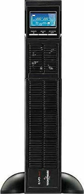 Tecnoware EVO DSP Plus 3.600 Rack Tower PF 0.9 UPS On-Line 3600VA 3240W με 8 IEC Πρίζες