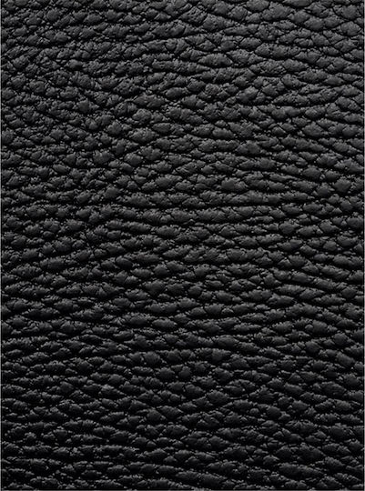 Securit Suport De Meniu Din Piele În Culoare Neagră 33.2x24.6 Cm Raw