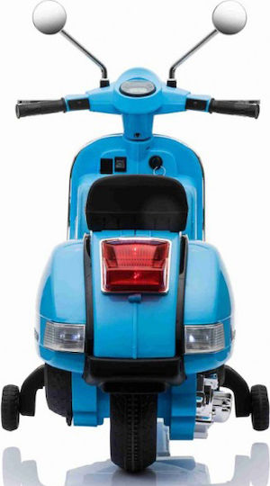 Vespa Piaggio Vintage Kids Electric Motorcycle Licensed 12 Volt Blue