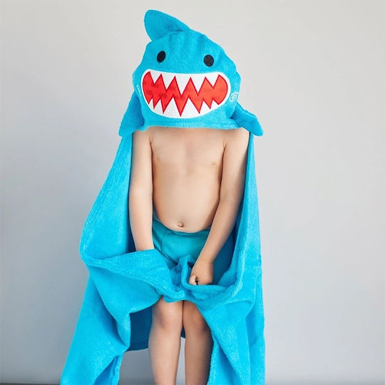 Zoocchini Baby-Badetuch mit Kapuze 127x55cm