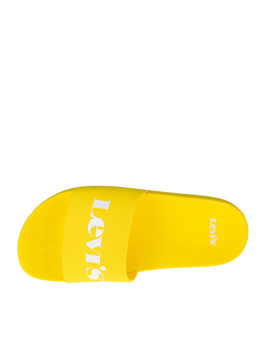 June Mono Women's Slides Yellow