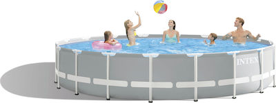Intex Prism Frame Swimming Pool PVC with Metallic Frame & Filter Pump 305x305x76cm