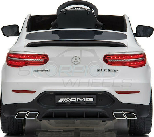 Mercedes Benz GLC 63S Einsitzer mit Fernbedienung Lizensiert 12 Volt Weiß für 1+ Jahre