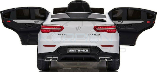 Mercedes Benz GLC 63S Einsitzer mit Fernbedienung Lizensiert 12 Volt Weiß für 1+ Jahre