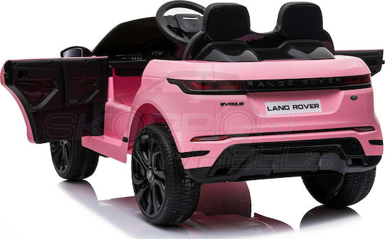 Range Rover Evoque One-Seater with Remote Control Licensed 12 Volt Pink for 5+ Years