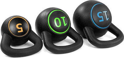 Kettlebell από PVC 13.5kg Μαύρο