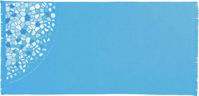 Nima Boracay Strandtuch Blau 160x80cm.