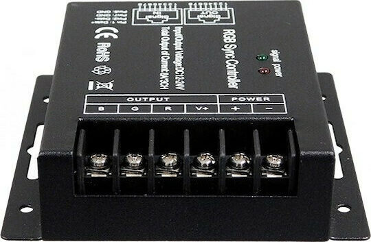 GloboStar Fără fir RGB Controller Tactil RF: RF (Radiofrecvență) cu Telecomandă 2.4G 73410