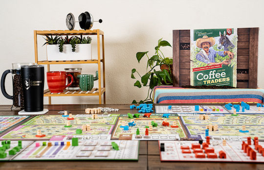 Brettspiel Coffee Traders für 3-5 Spieler 12+ Jahre (EN) Capstone Games