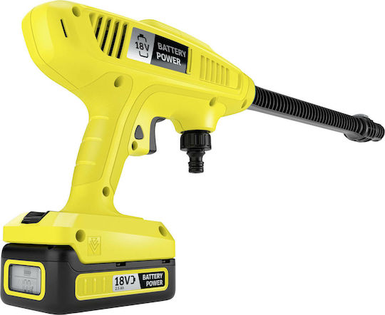 Karcher KHB 4-18 Pressure Washer Battery 18V 1x2Ah with Pressure 21bar