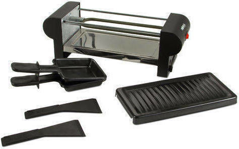 Boska Holland Mini Tabletop Electric Grill Raclette Ribbed Plate 750W 34.5cmx12.5cmcm