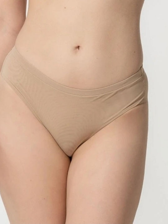 Damen Brasilien Nahtlos Beige