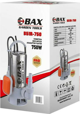 Bax B51R-750 Single-Phase Waste Water / Sewage Pump 1hp