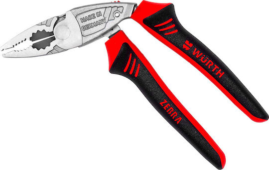 Wurth Combi Zebra Πένσα Πλάγια Ηλεκτρολόγου Μήκους 200mm
