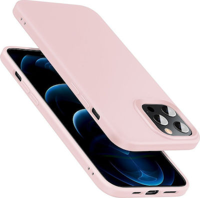 ESR Cloud Liquid Soft Smooth Back Cover Σιλικόνης Ροζ (iPhone 12 Pro Max)