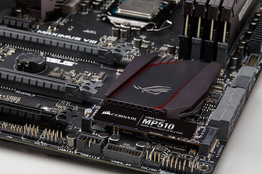 Corsair Force MP510 SSD 1.9TB τύπου M.2 με σύνδεση PCI Express 3.0 CSSD-F1920GBMP510