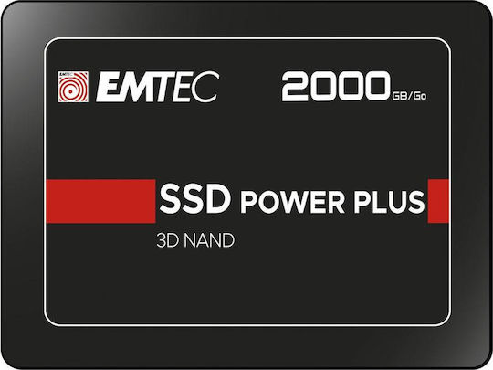Emtec X150 SSD 2TB τύπου 2.5'' με σύνδεση SATA III ECSSD2TX150