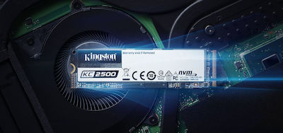 Kingston KC2500 SSD 2TB τύπου M.2 με σύνδεση PCI Express 3.0 SKC2500M8/2000G