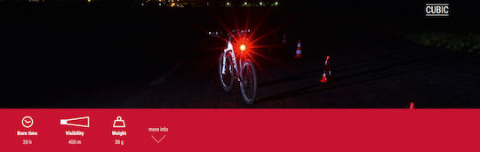 Sigma Sport Cubic Οπίσθιο Φως Ποδηλάτου Led