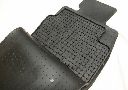 Petex Set of Front and Rear Mats 4pcs for Mazda 2 2015 Black