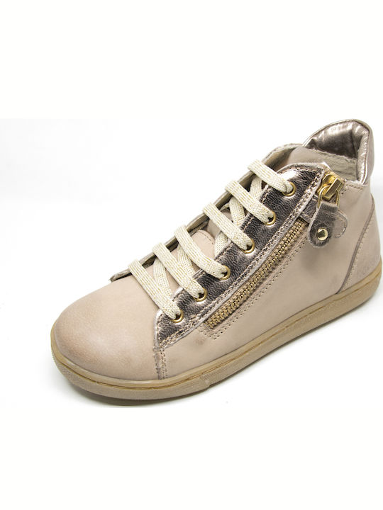 Παιδικά Sneakers High Μπεζ