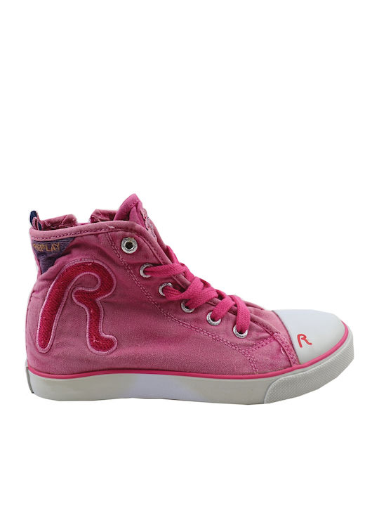 Replay Kids Sneakers High JV080062T Fuchsia JV080062T-023