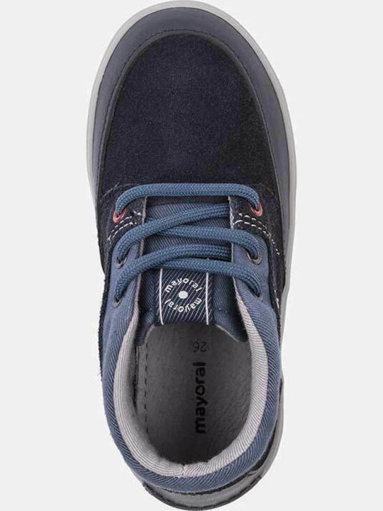 Mayoral Kids Sneakers High Navy Blue