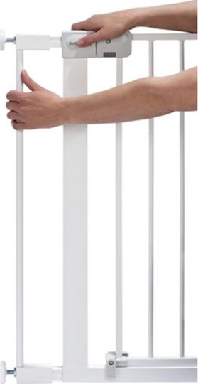 Safety 1st Easy Close Safety Gate Extensions Simple Placement made of Metal in White Color 28εκ. 1pcs