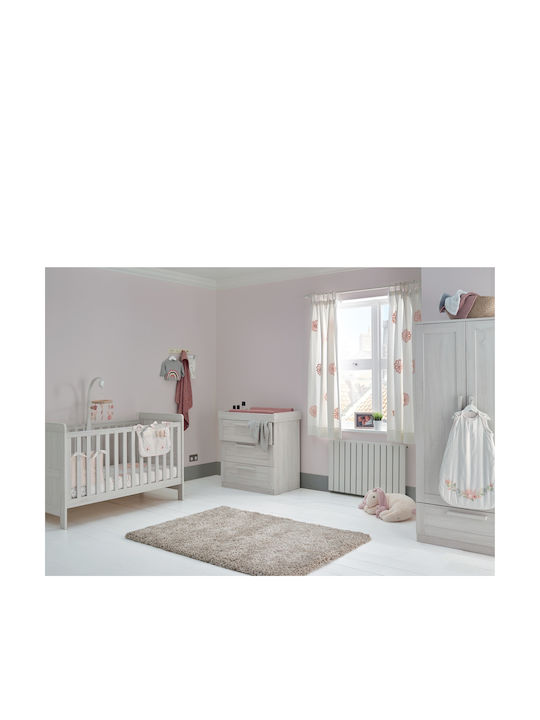 Mamas & Papas Babybett Atlas Nimbus Weiß