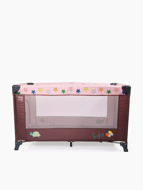 Moni Safari Playpen Brown 125x65cm