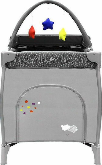Asalvo Mix Plus Zeppelin Кошара за игра 2 Нива с Променяща се Повърхност Сив 125x77см