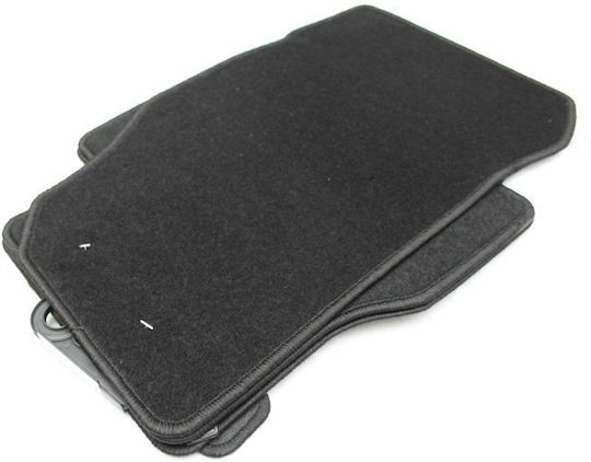 Petex Set of Front and Rear Mats 4pcs for Honda Accord 1998-2002 Black