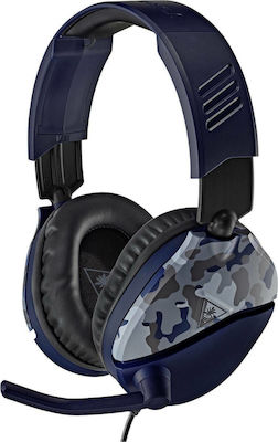 Turtle Beach Recon 70 Over Ear Gaming Headset with Connection 3.5mm Blue Camo