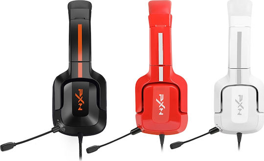 PXN U305 Auf dem Ohr Gaming-Headset mit Verbindung 3,5mm Rot