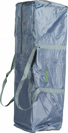 Ecotoys Laufstall mit Matratze Hellblau 126x66cm