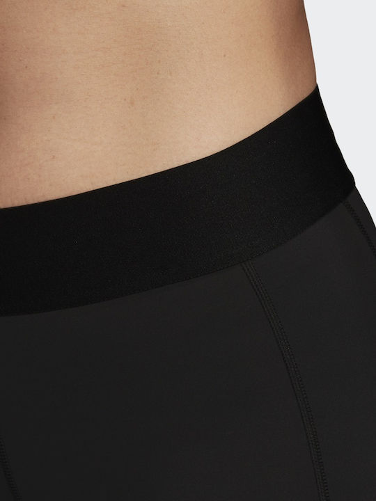 Alphaskin Volleyball 4-Inch Training Women's Firming Black Leggings-Shorts