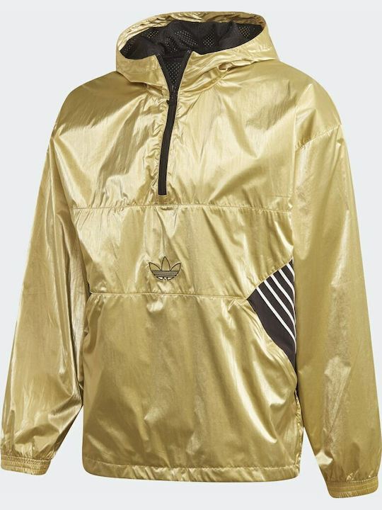 Tolima-02 Reversible Windbreaker Winter Jacket Windproof Gold
