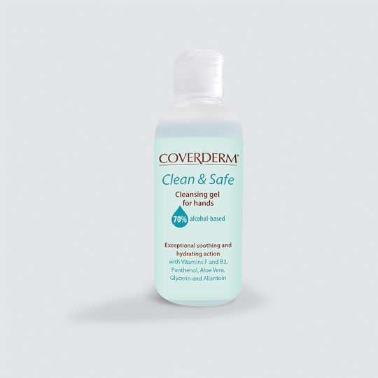 Coverderm Clean & Safe Antiseptic Hand Gel 100ml Aloe Vera